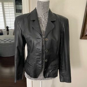 Leather jacket